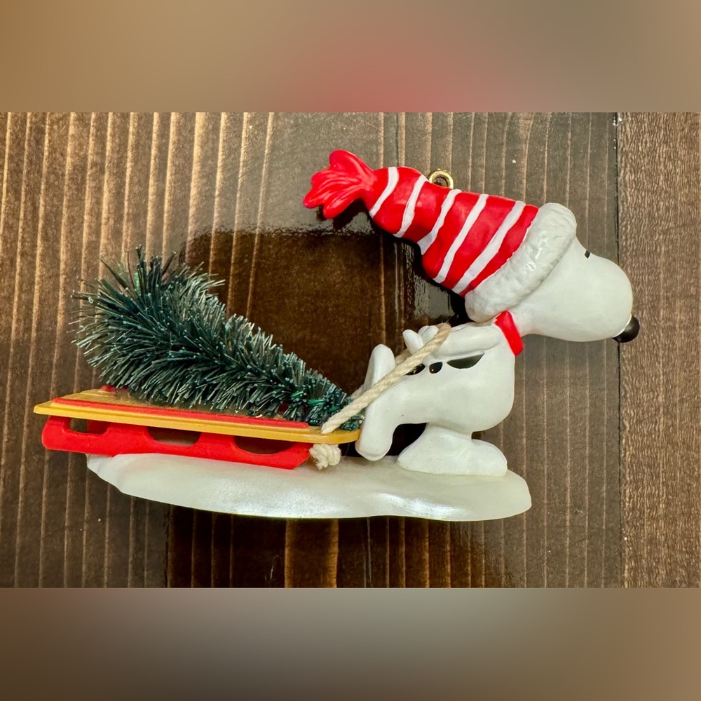 Vintage Hallmark A Tree‎ For Snoopy 1996 Ornament